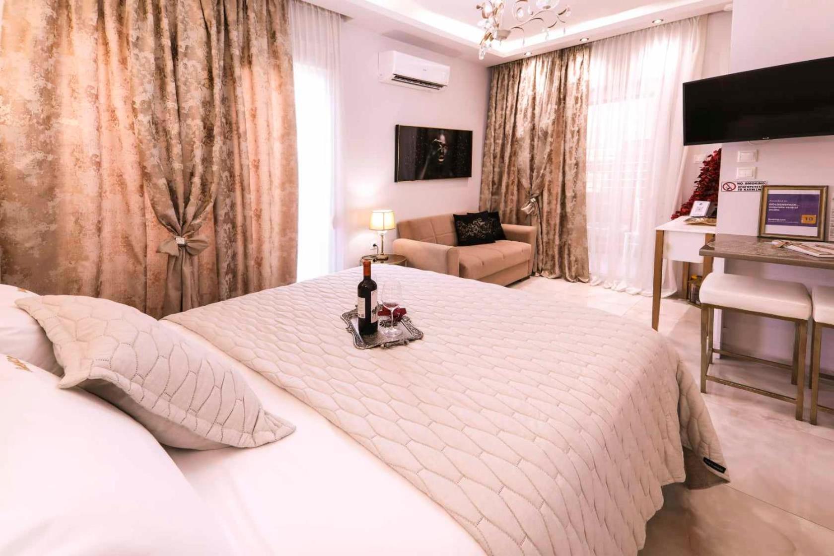 Goldenspace Exquisite Suite Near The Port Vólosz Kültér fotó